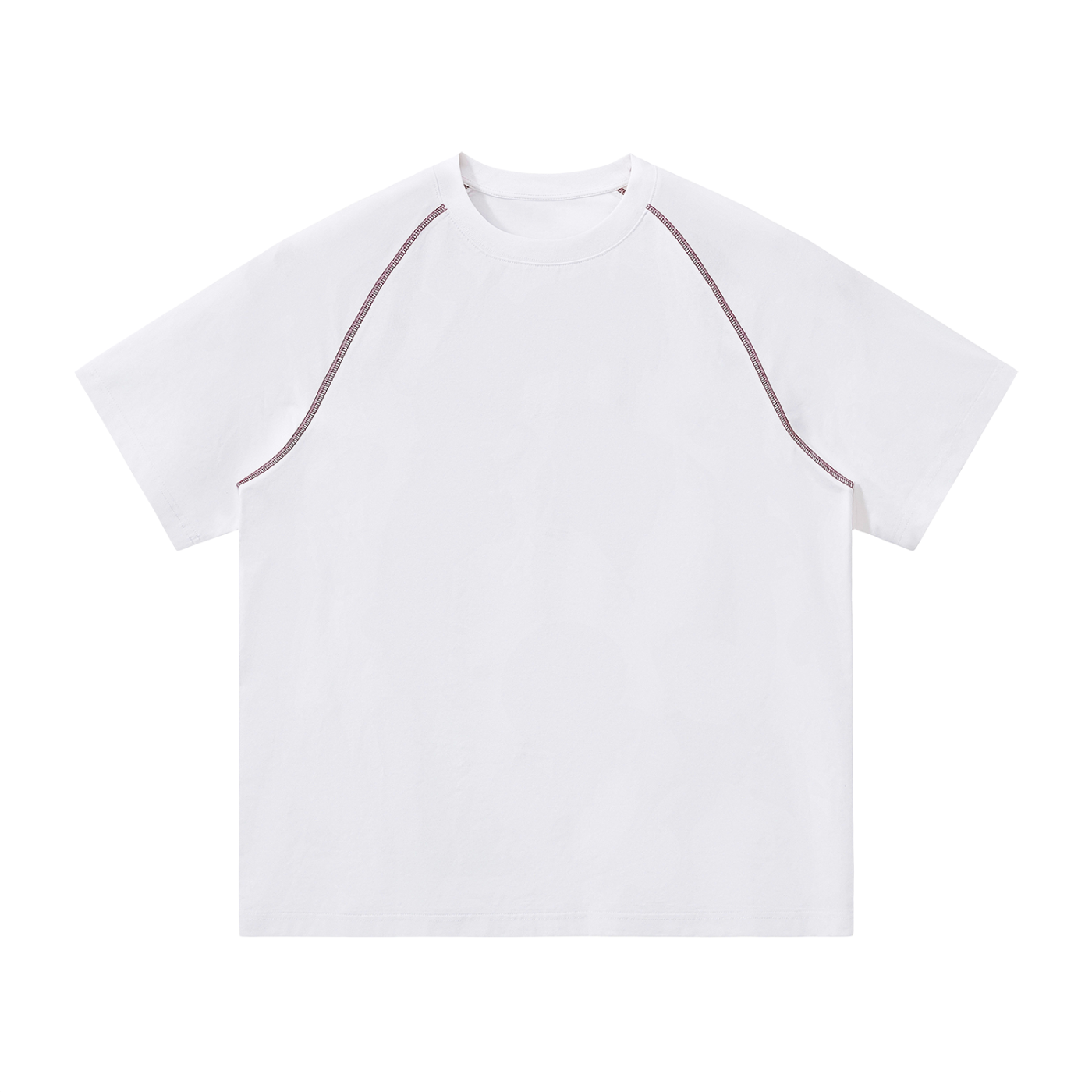 Contrast Stitch Raglan T-Shirt
