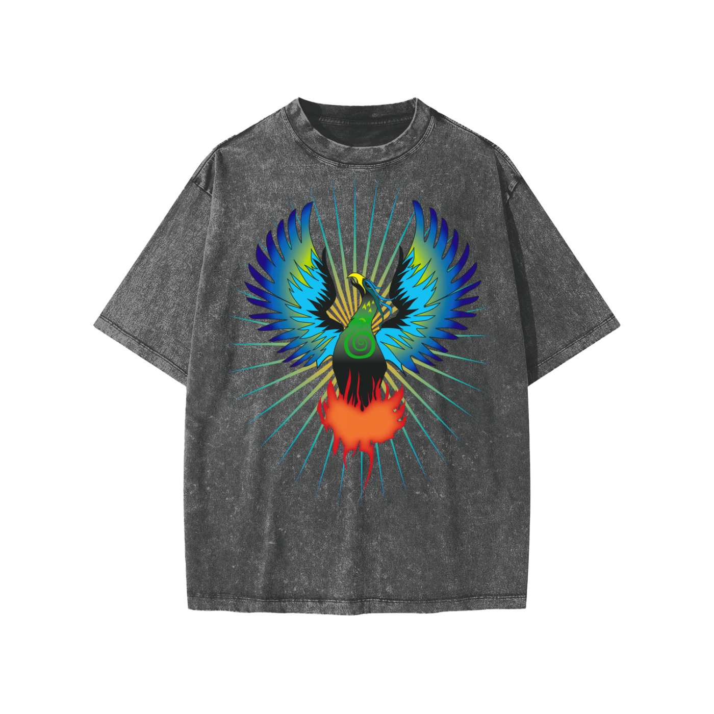 Boys Phoenix Rising Snow Washed Kids' T-Shirt