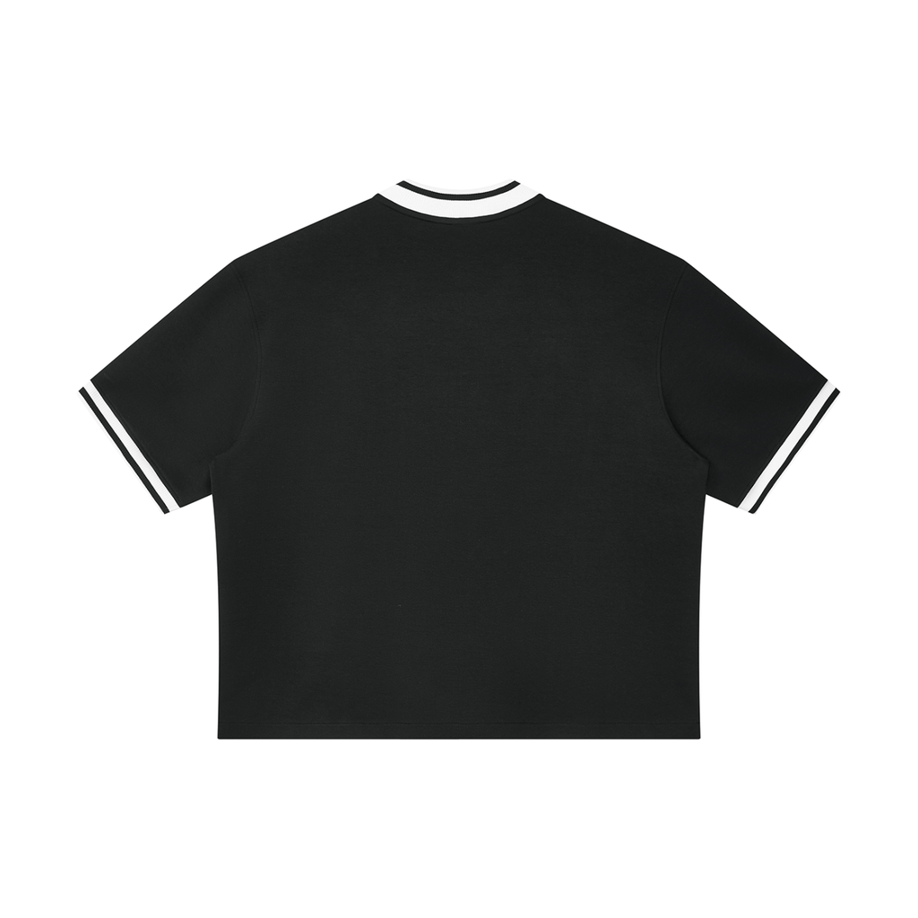 Oversized Baseball Jersey: Branded BlackZone