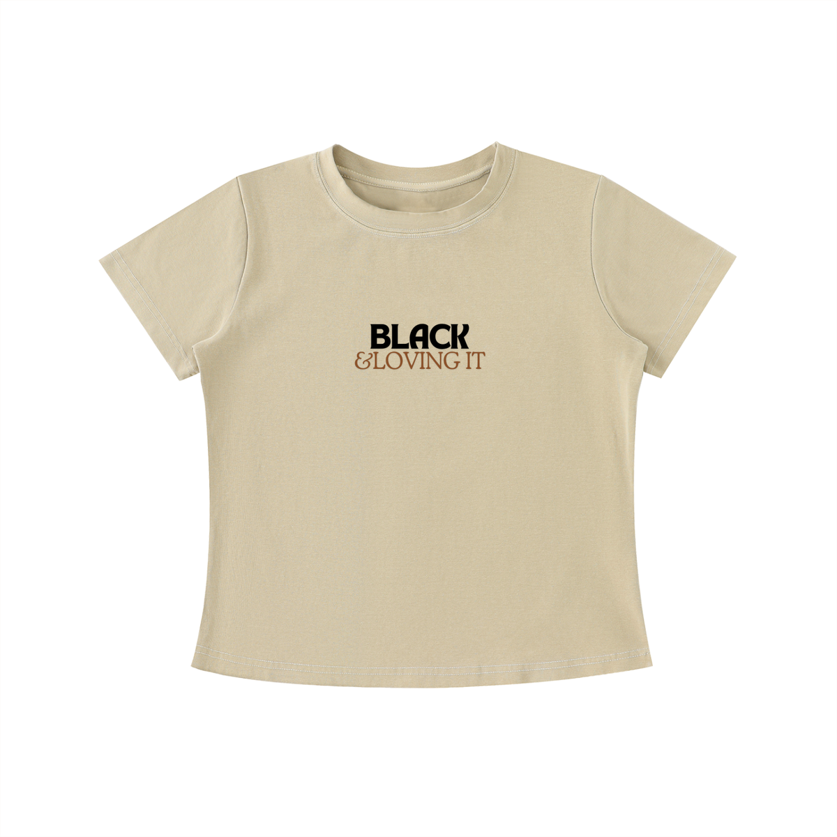 Black & Loving It - Slim Fit T-shirt