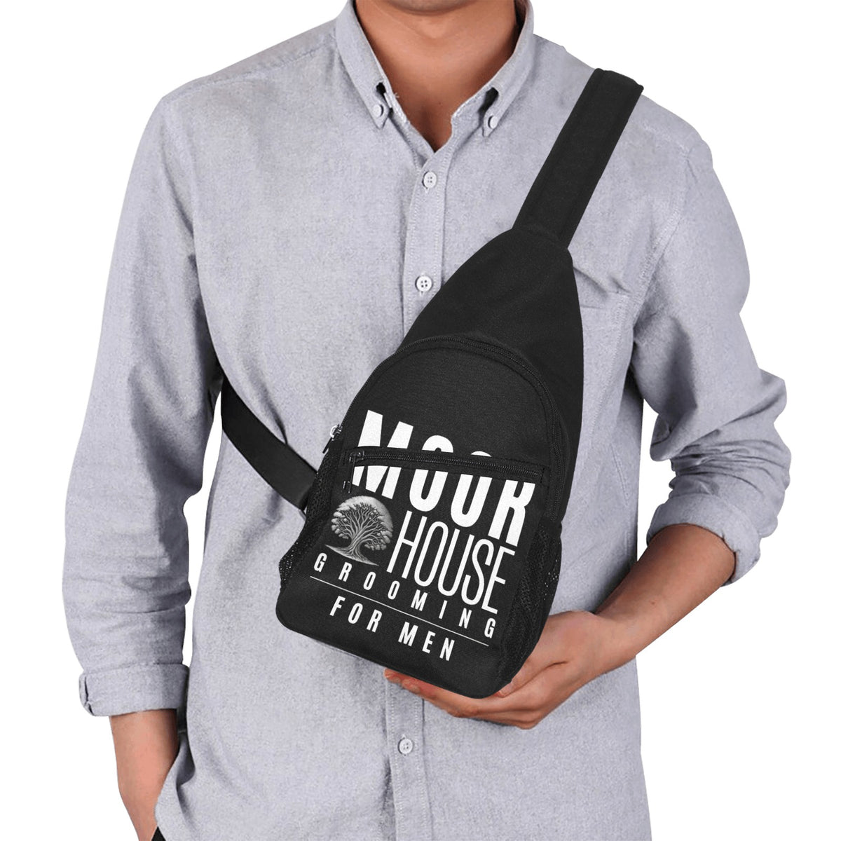 Moor House Men’s Grooming Chest Bag | Crossbody Sling Bag
