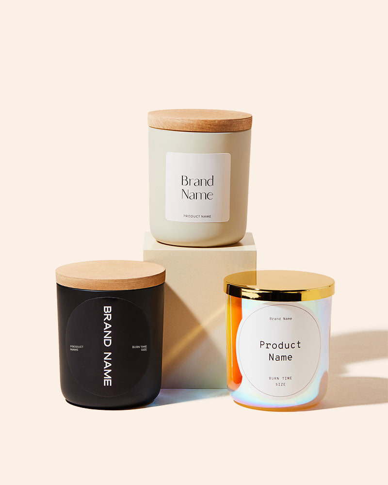 do not add 12oz aura private label candle