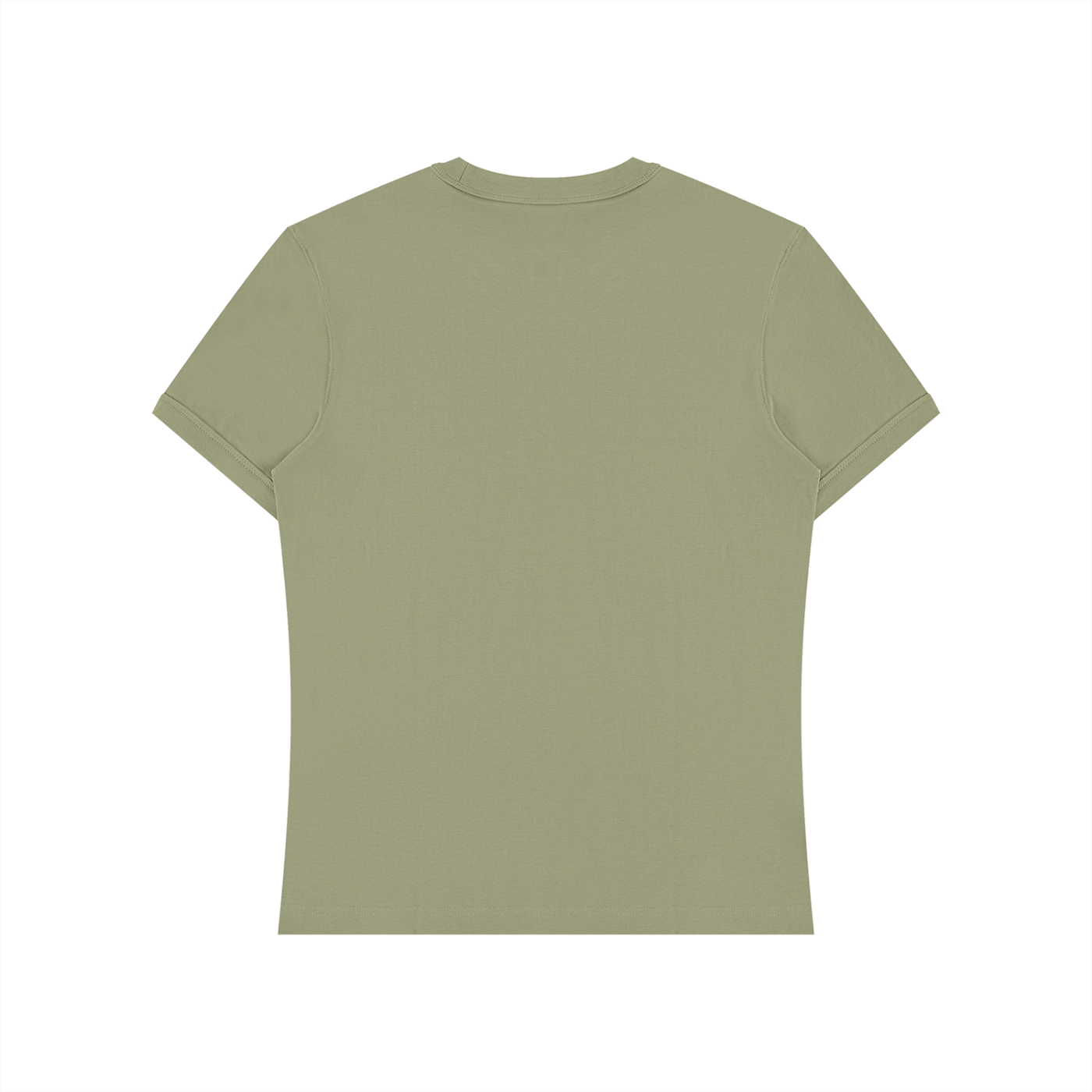 Heavyweight Slim Fit T-Shirt: Black Zone Apparel Branding