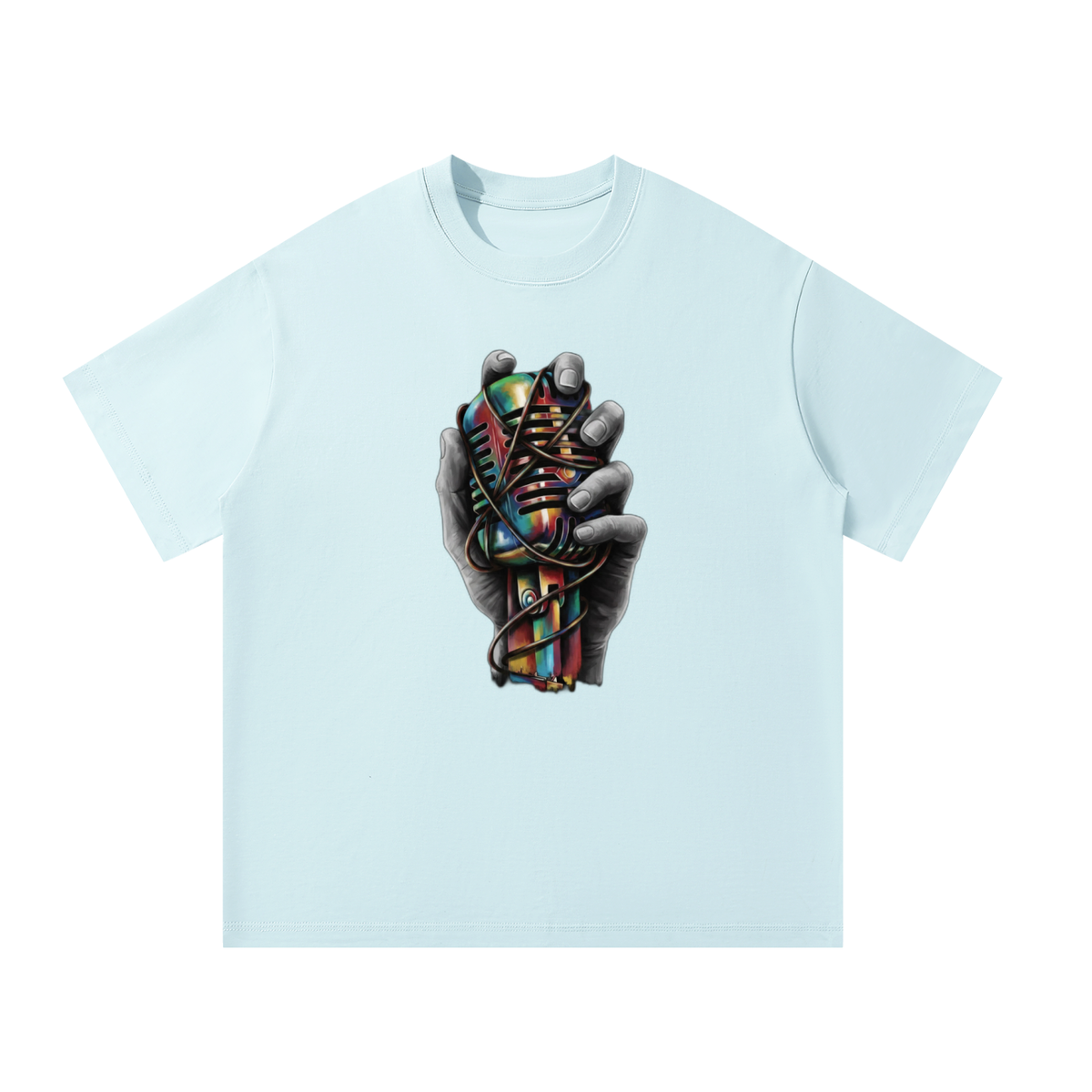 Men's Oversized T-Shirt: Grab The Mic