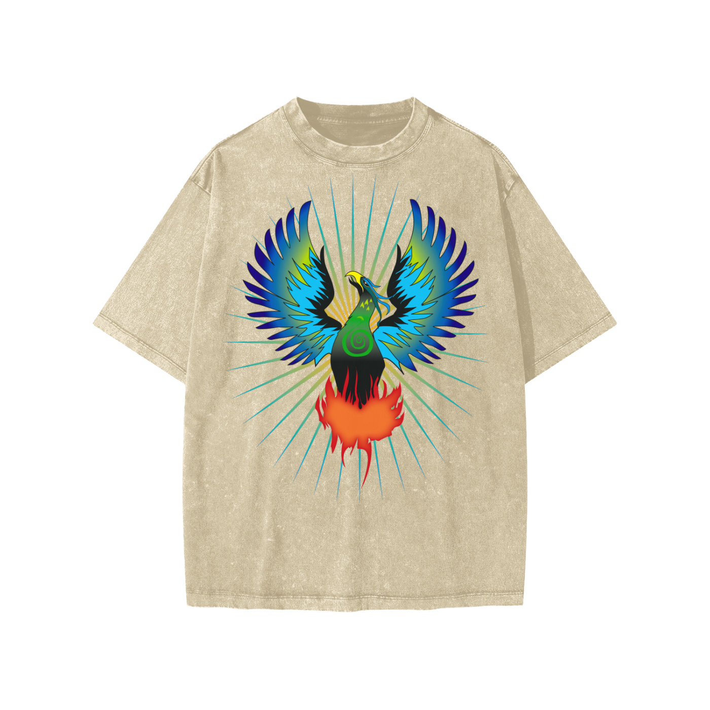 Boys Phoenix Rising Snow Washed Kids' T-Shirt