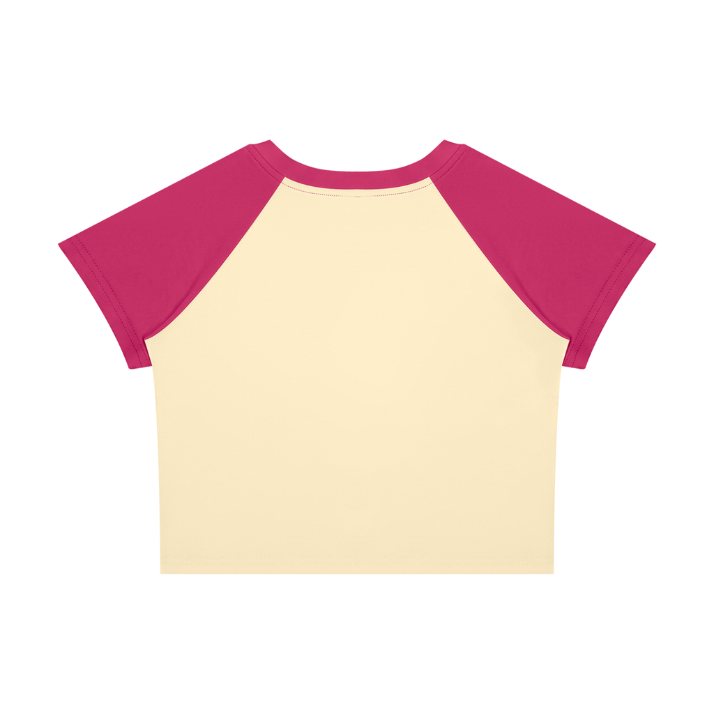 Women’s Raglan Color Block Baby T-Shirt: A-Town City Living