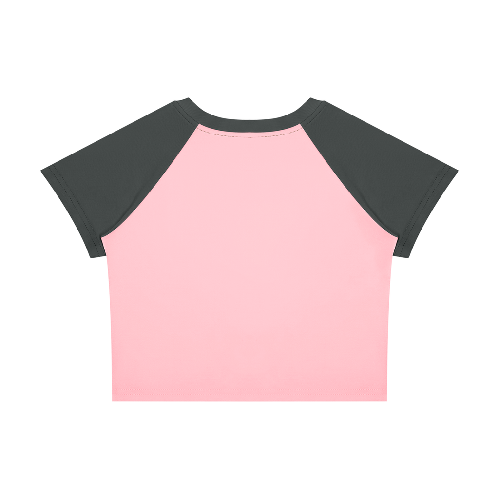 Women’s Raglan Color Block Baby T-Shirt: A-Town City Living