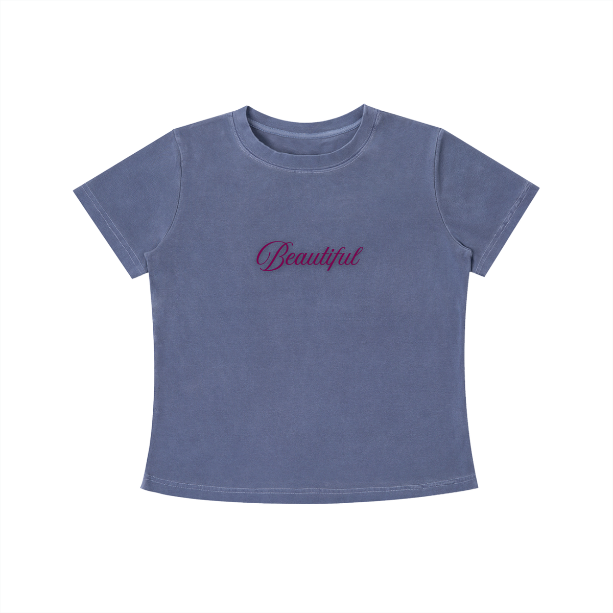 Vintage Wash Slim Fit T-shirt: Beautiful