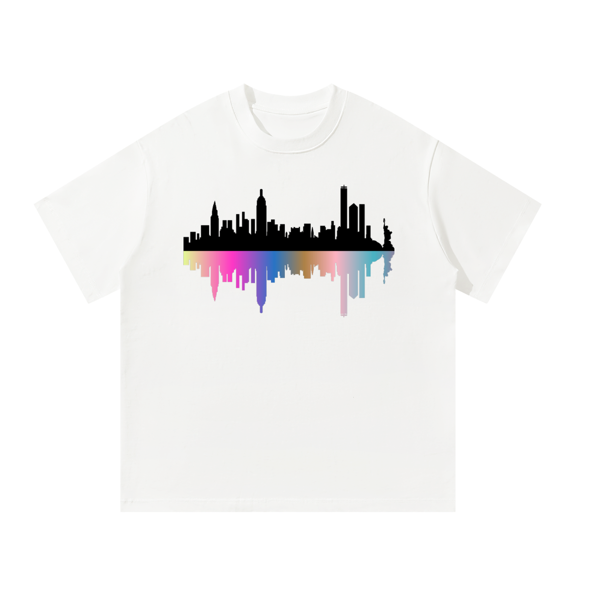 Men's Oversized T-Shirt: NYC Reflections