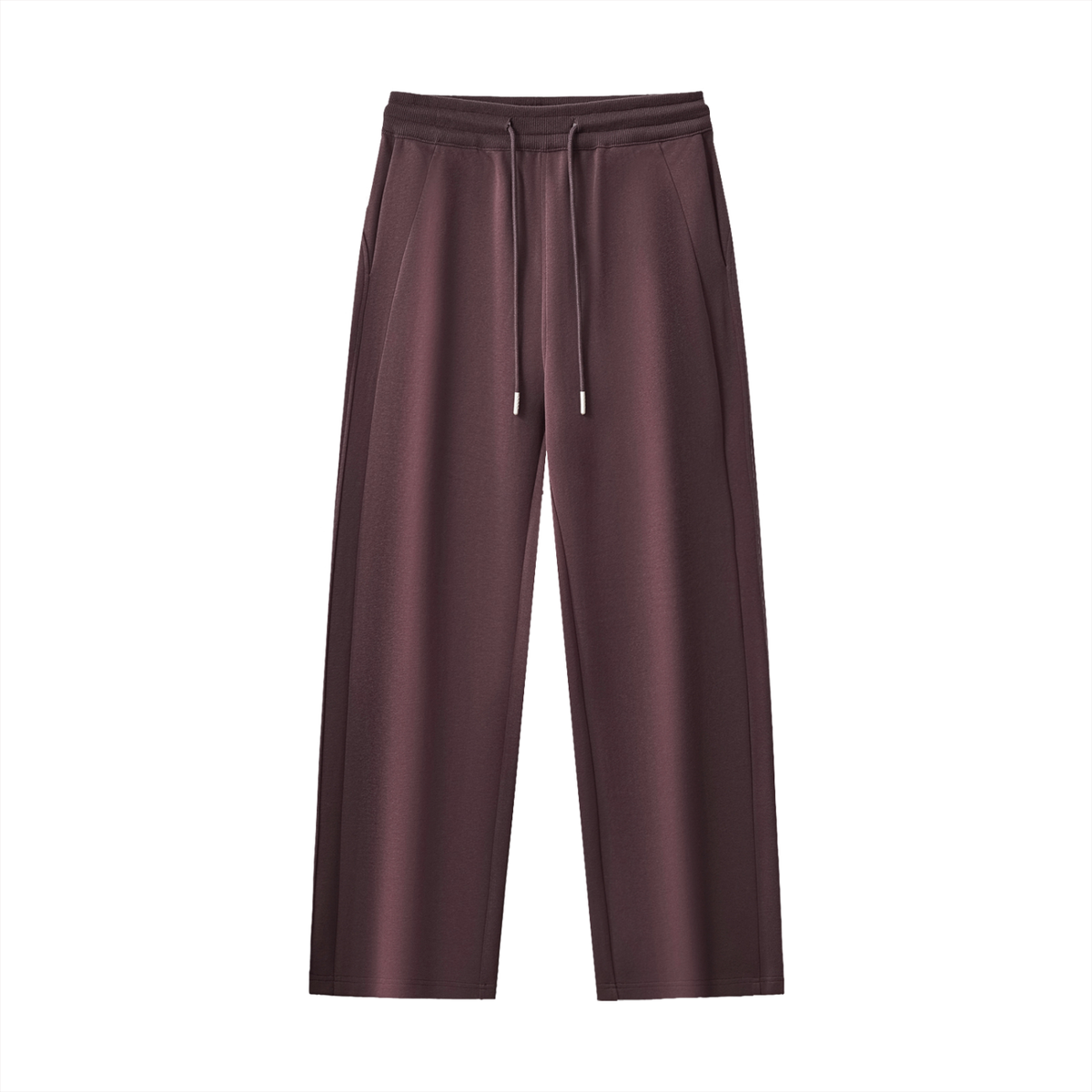 Women’s Essential Drawstring Straight-Leg Sweatpants – 350 GSM Cotton Blend