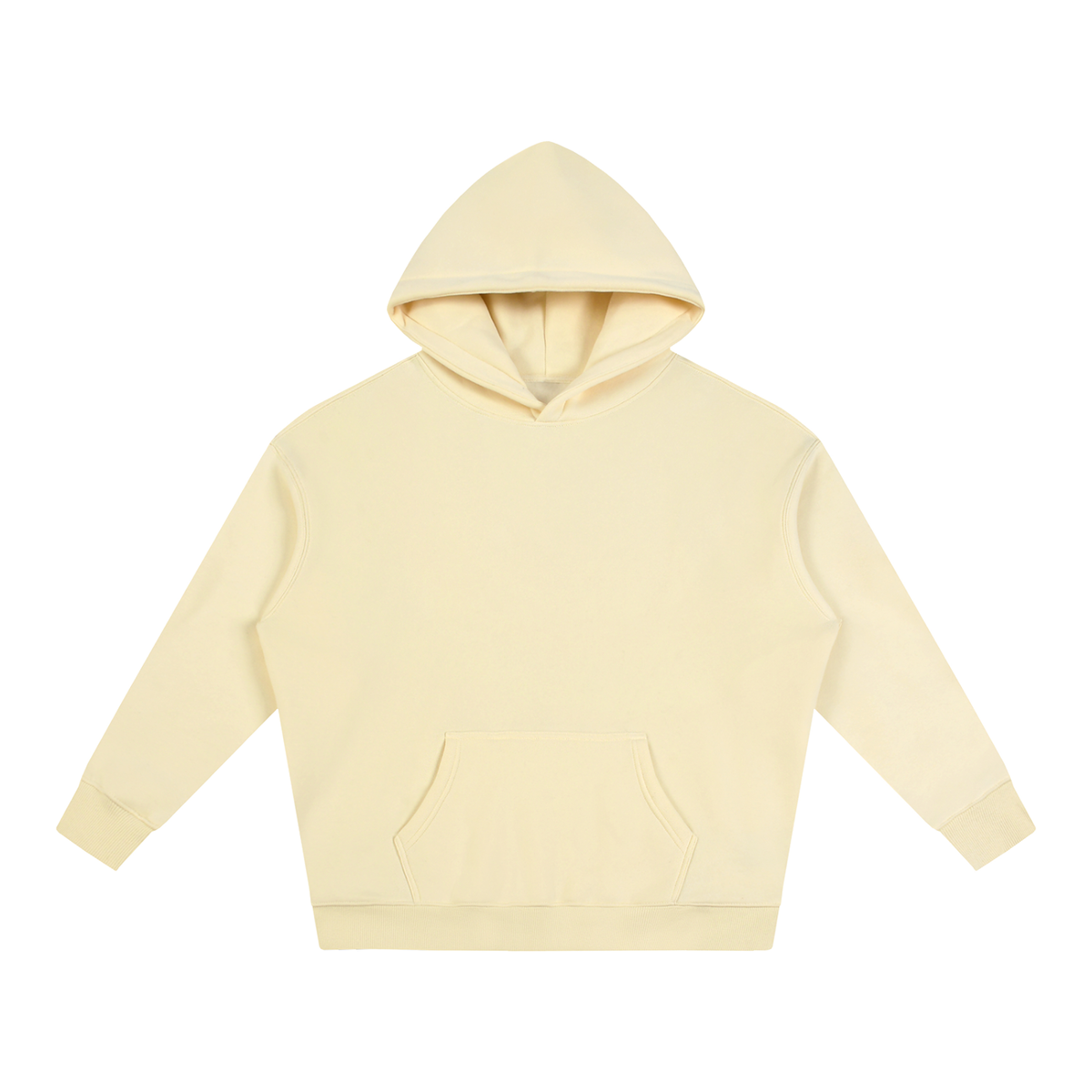 Men's Heavyweight Cotton Blend Hoodie – Casual Streetwear Pullover