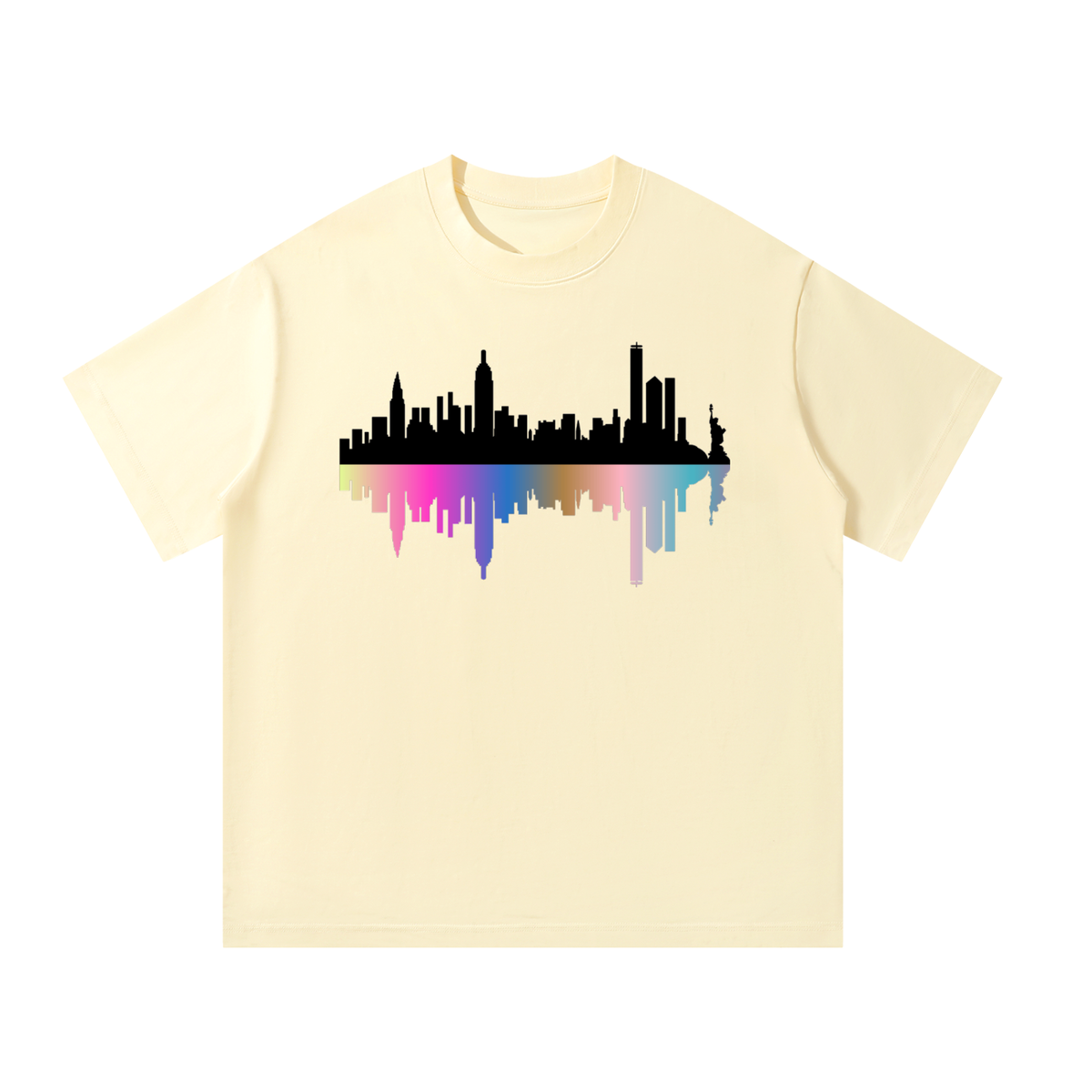 Men's Oversized T-Shirt: NYC Reflections