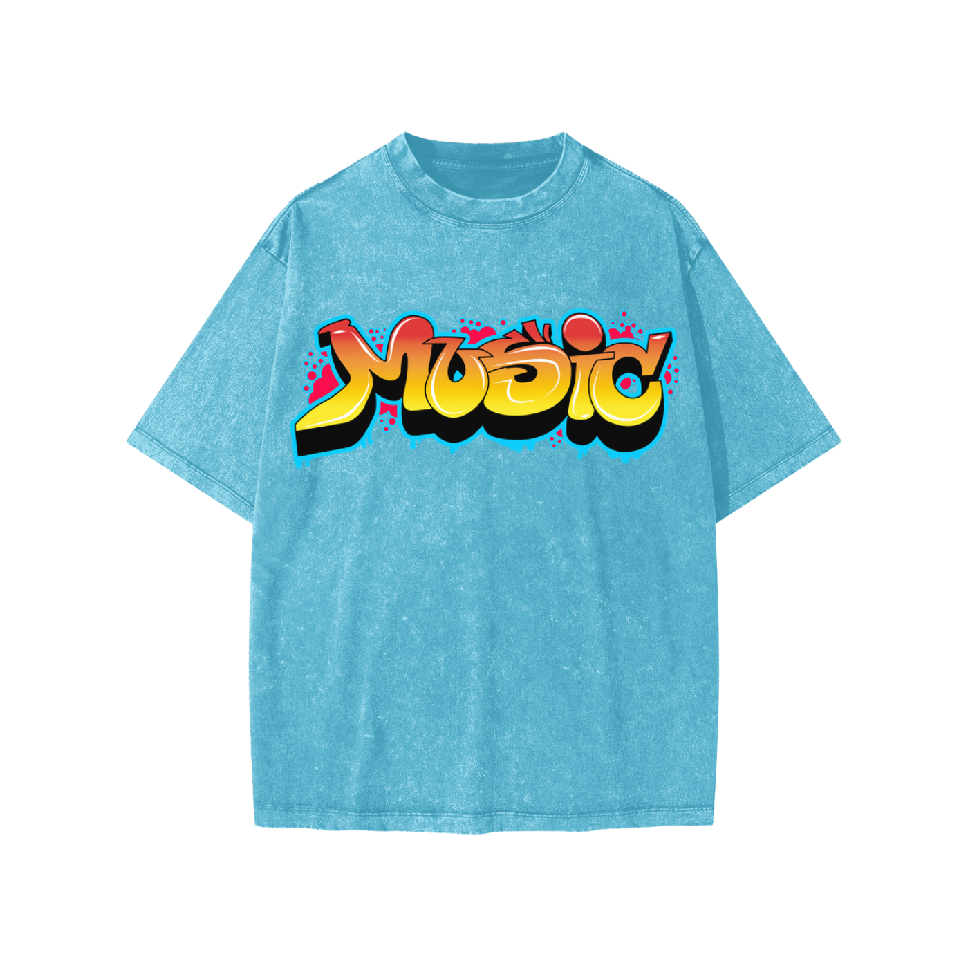 Boys Music Snow Washed Kids' T-Shirt