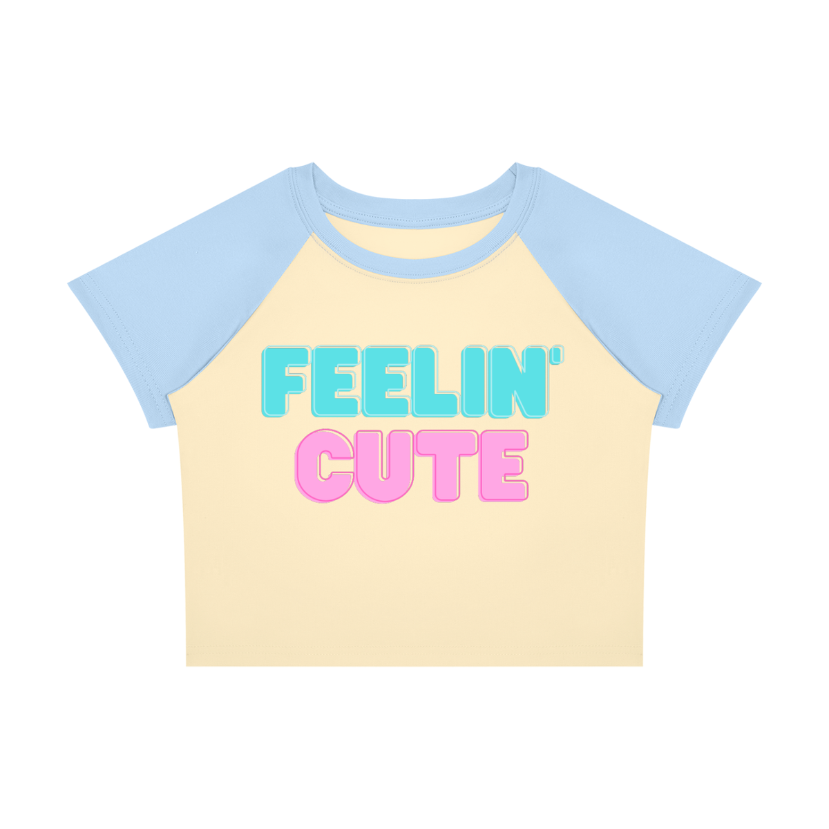 Women’s Raglan Color Block Baby T-Shirt