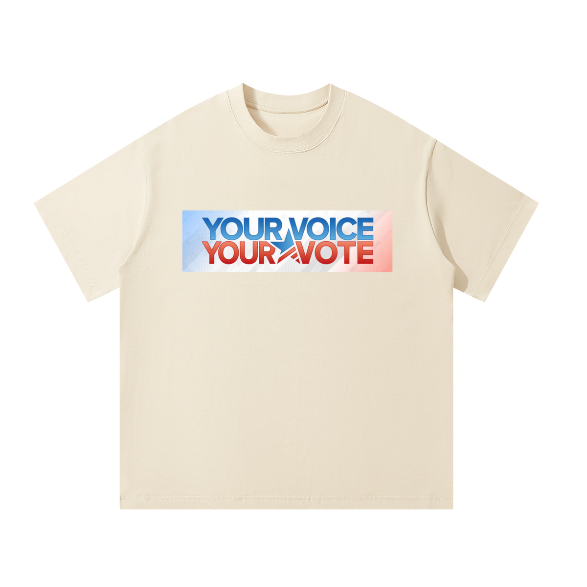 Your Voice, Your Vote Oversized T-Shirt