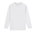 mens Crew Neck Drop Shoulder Long Sleeve Shirt