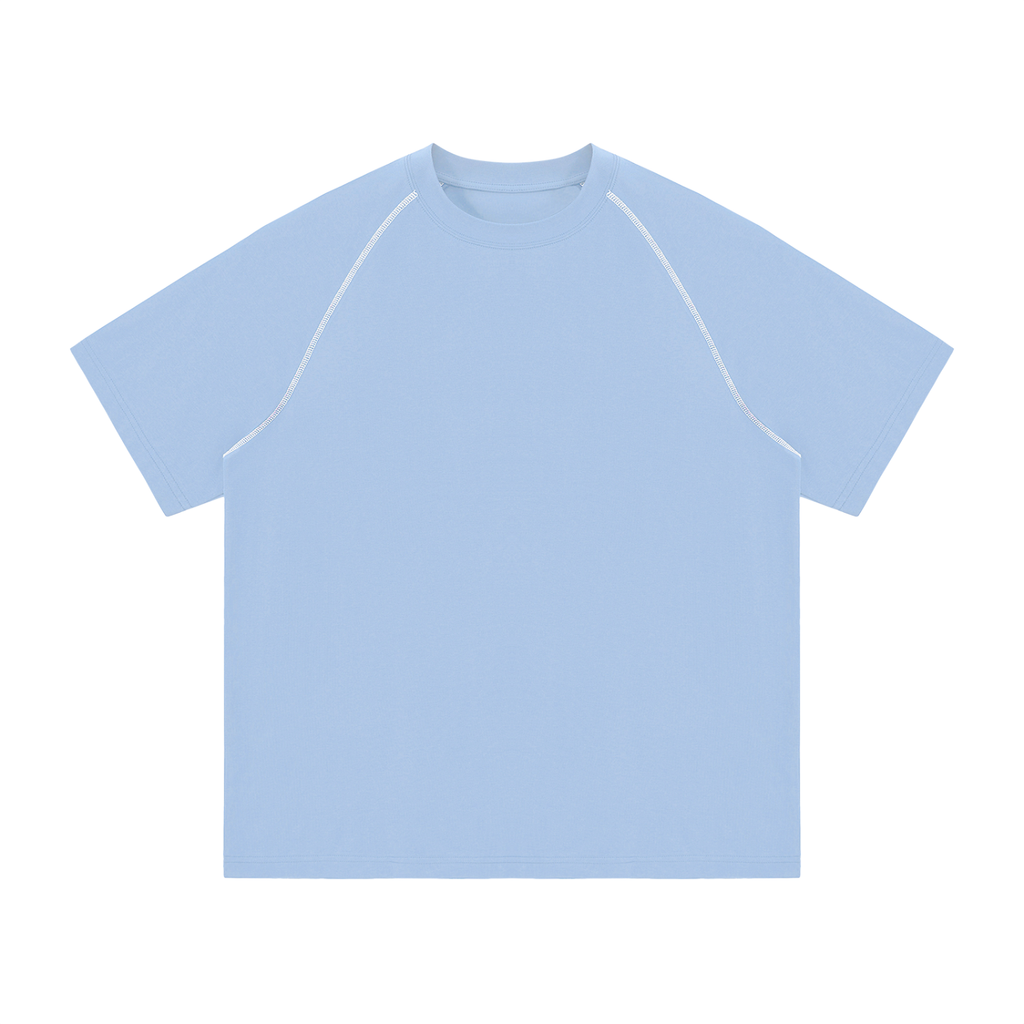 Contrast Stitch Raglan T-Shirt
