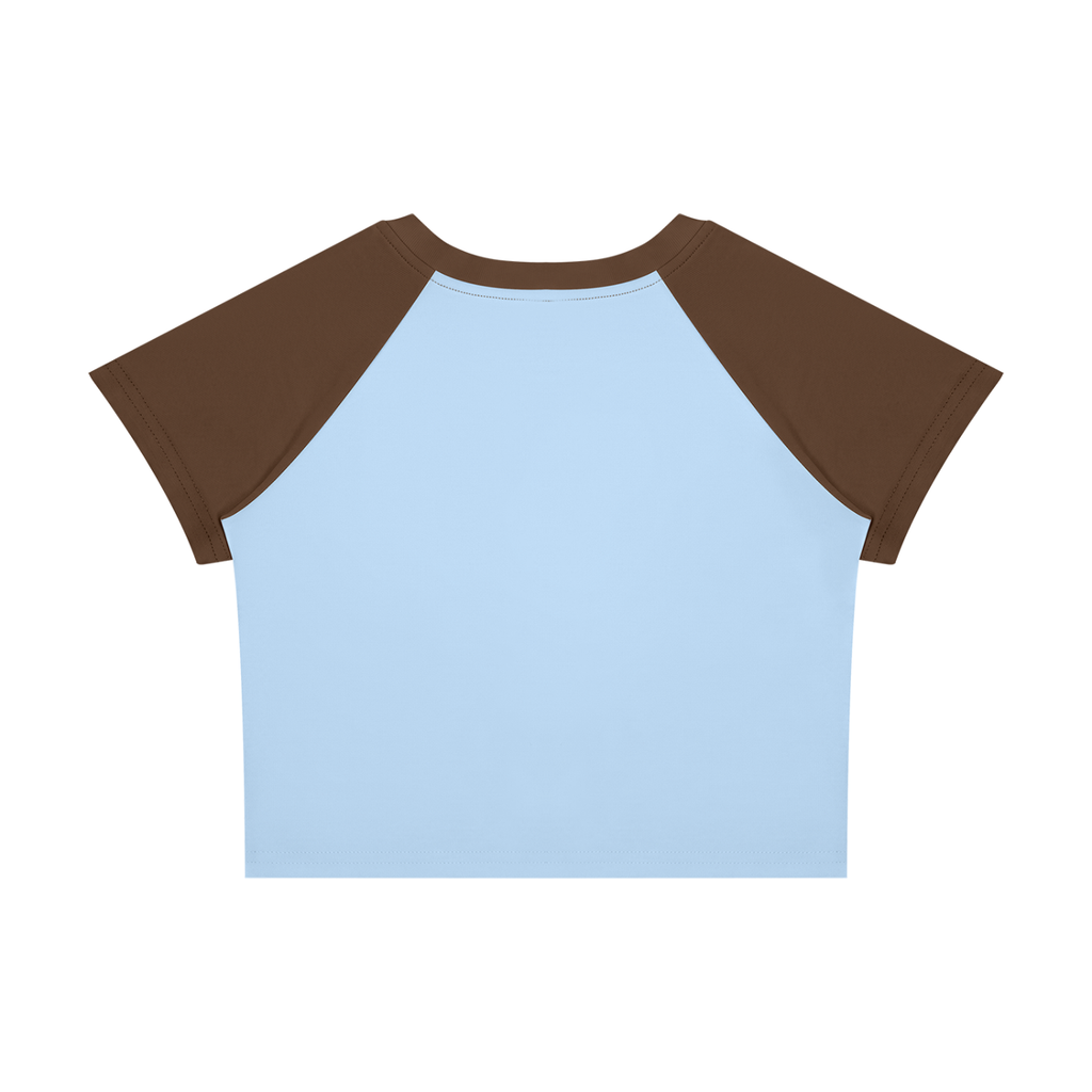 Women’s Raglan Color Block Baby T-Shirt: A-Town City Living
