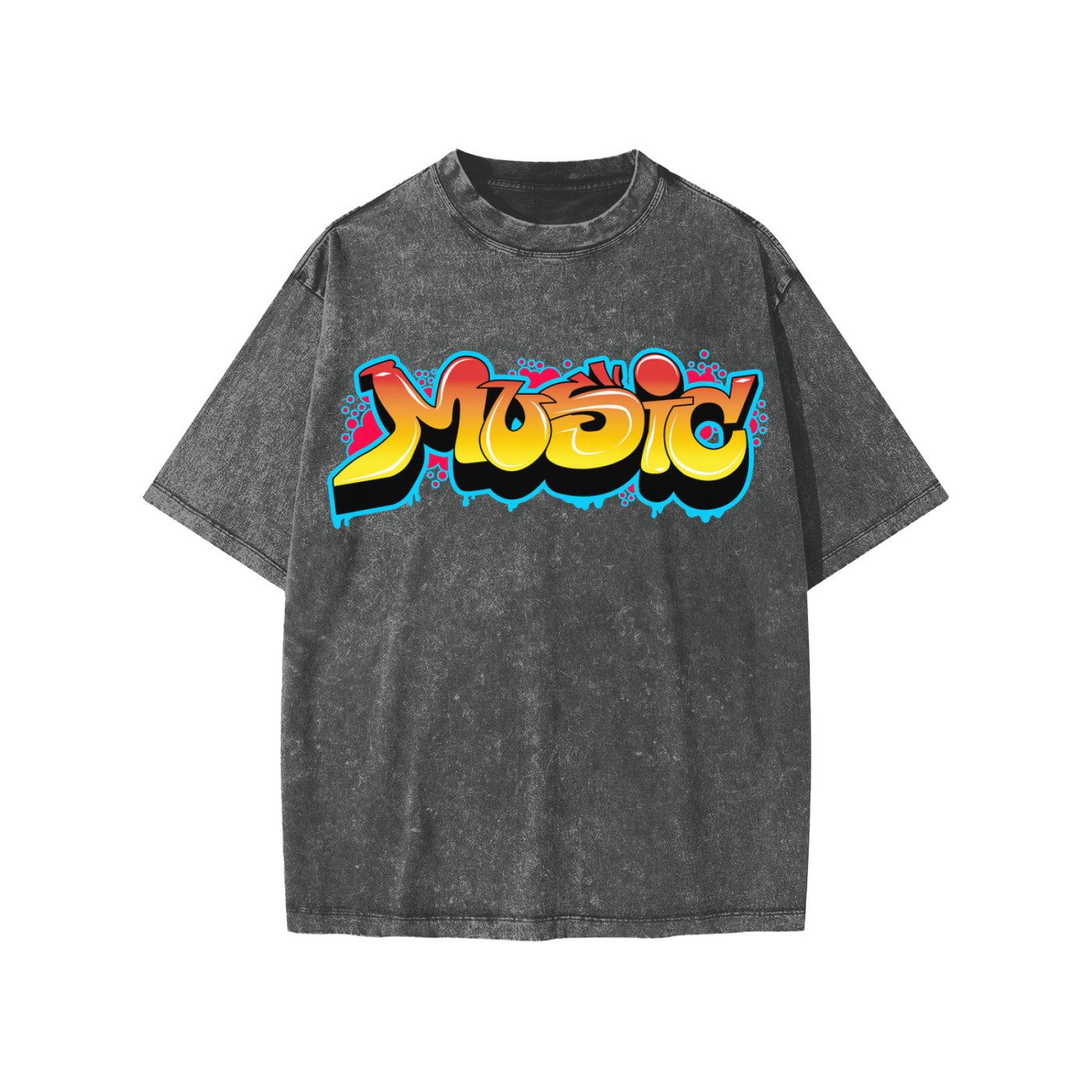 Boys Music Snow Washed Kids' T-Shirt