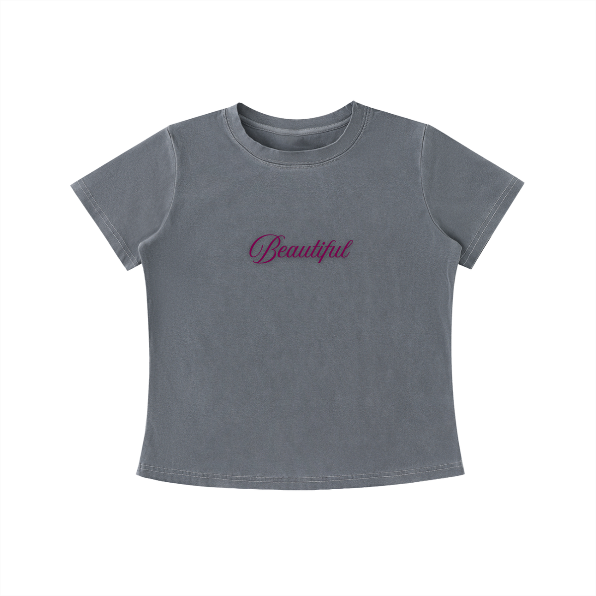 Vintage Wash Slim Fit T-shirt: Beautiful