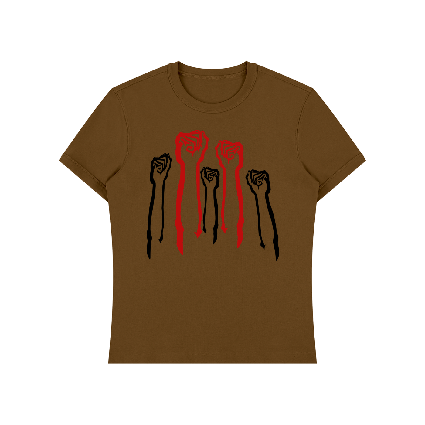 Heavyweight Slim Fit T-Shirt: raise A Fist In Unity