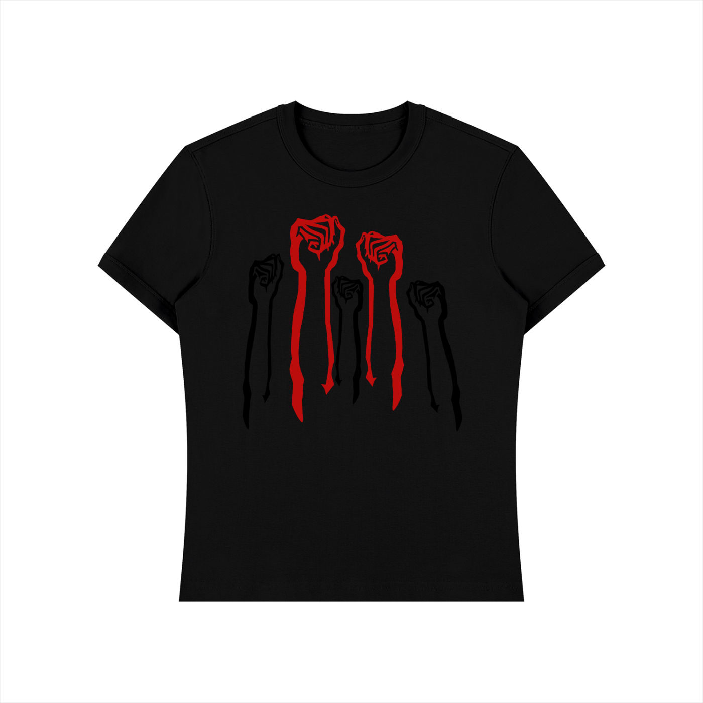 Heavyweight Slim Fit T-Shirt: raise A Fist In Unity