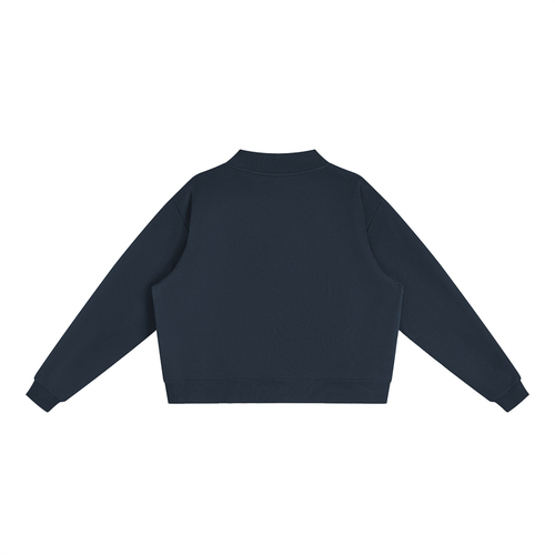 Baltimore - Essential Fleece Mock-Neck Crew Sweatshirt