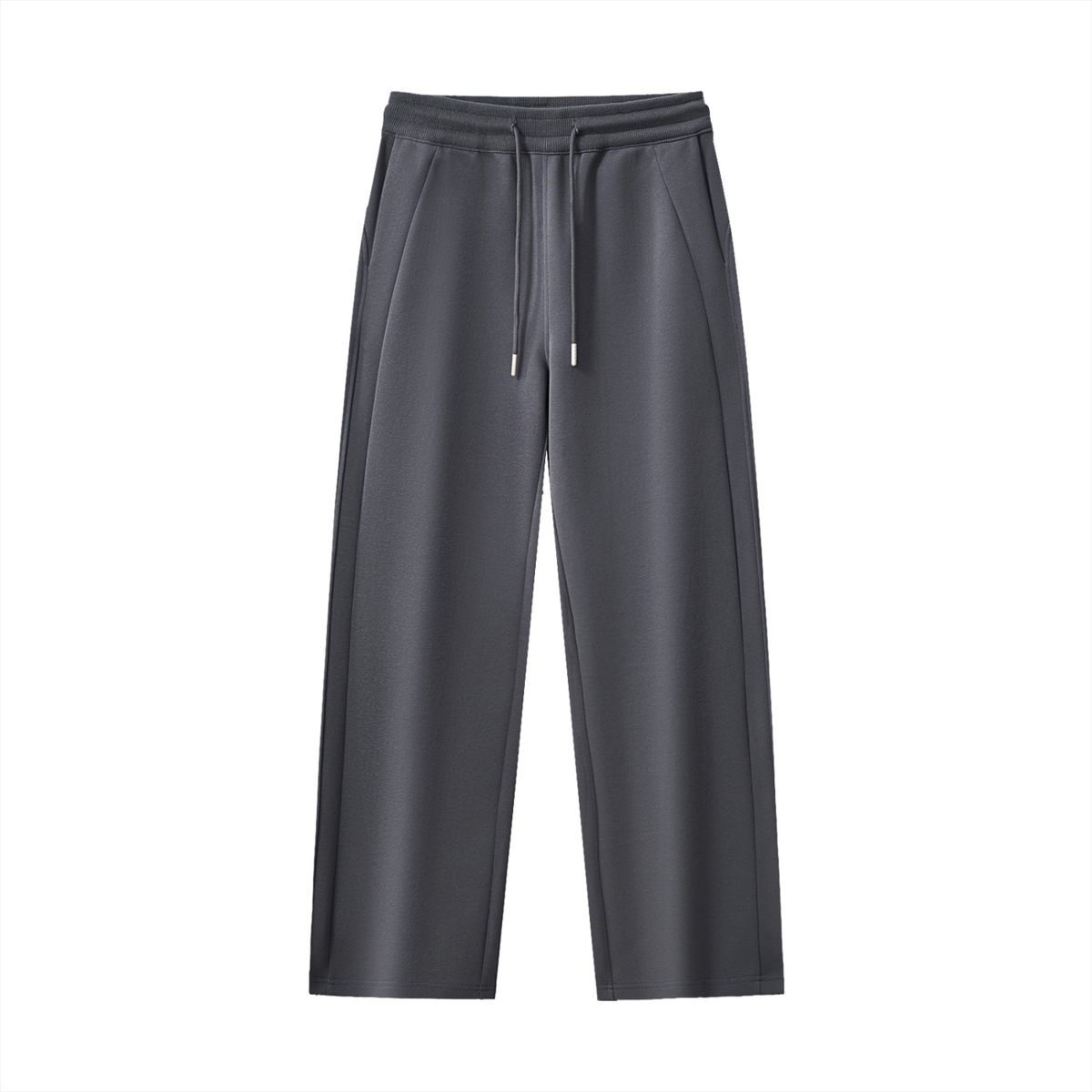 Women’s Essential Drawstring Straight-Leg Sweatpants – 350 GSM Cotton Blend