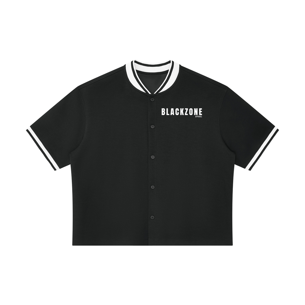 Oversized Baseball Jersey: Branded BlackZone