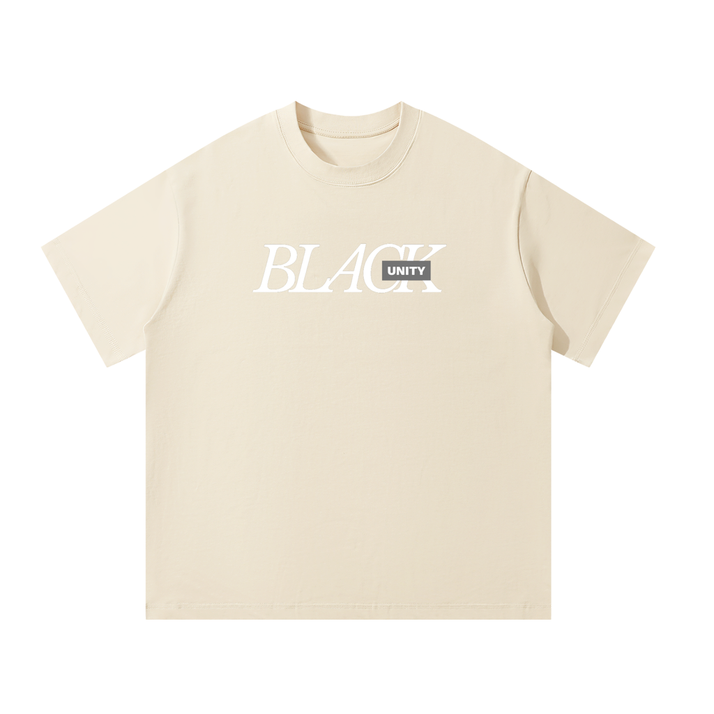 Men's Oversized T-Shirt: Black Unity