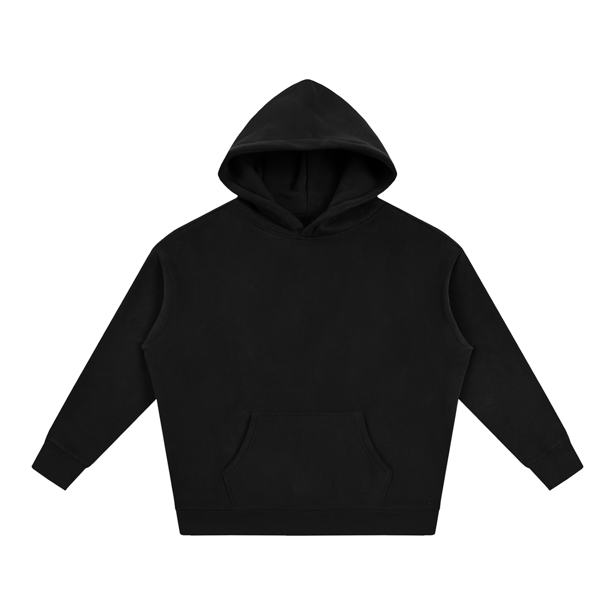 Men's Heavyweight Cotton Blend Hoodie – Casual Streetwear Pullover