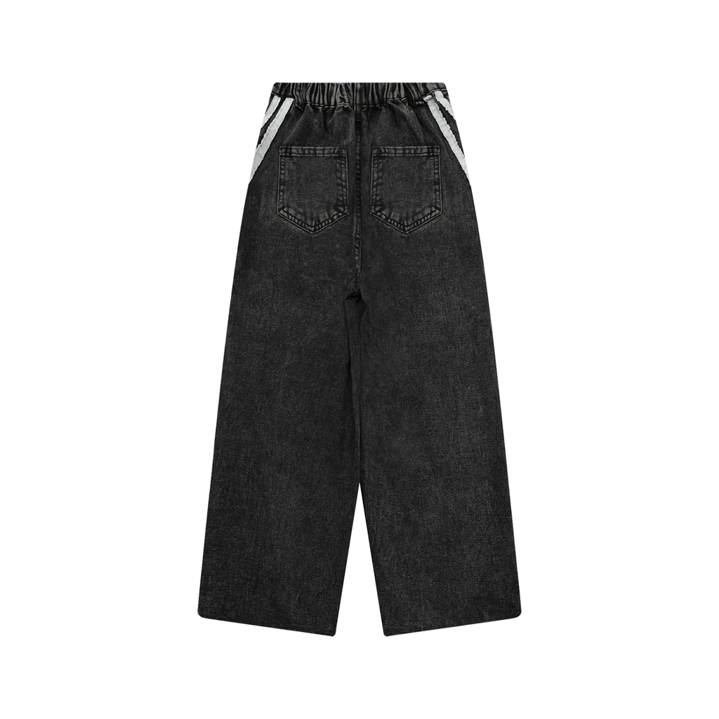 Boys Vintage Wash Side Stripe Jeans