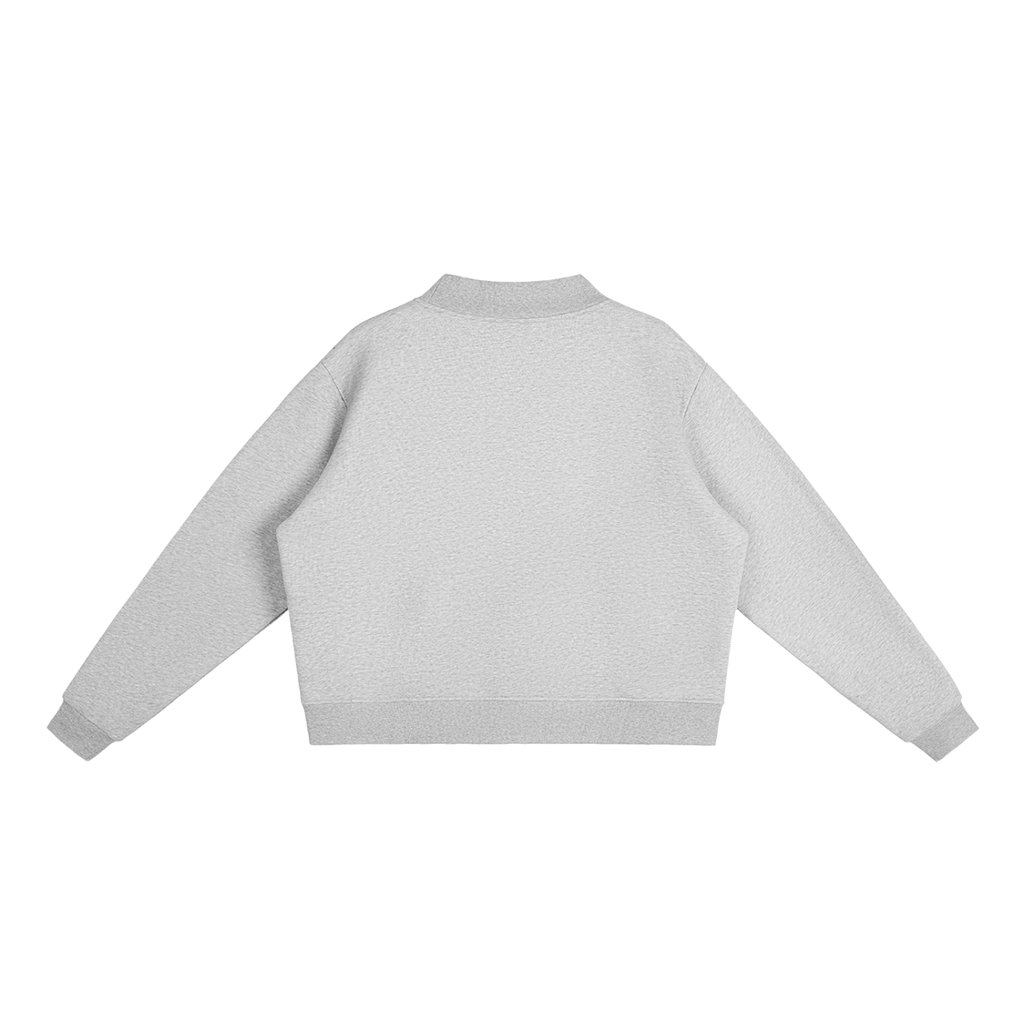 Living My Black Life - Women's Essential Fleece Mock-Neck Crew Sweatshirt