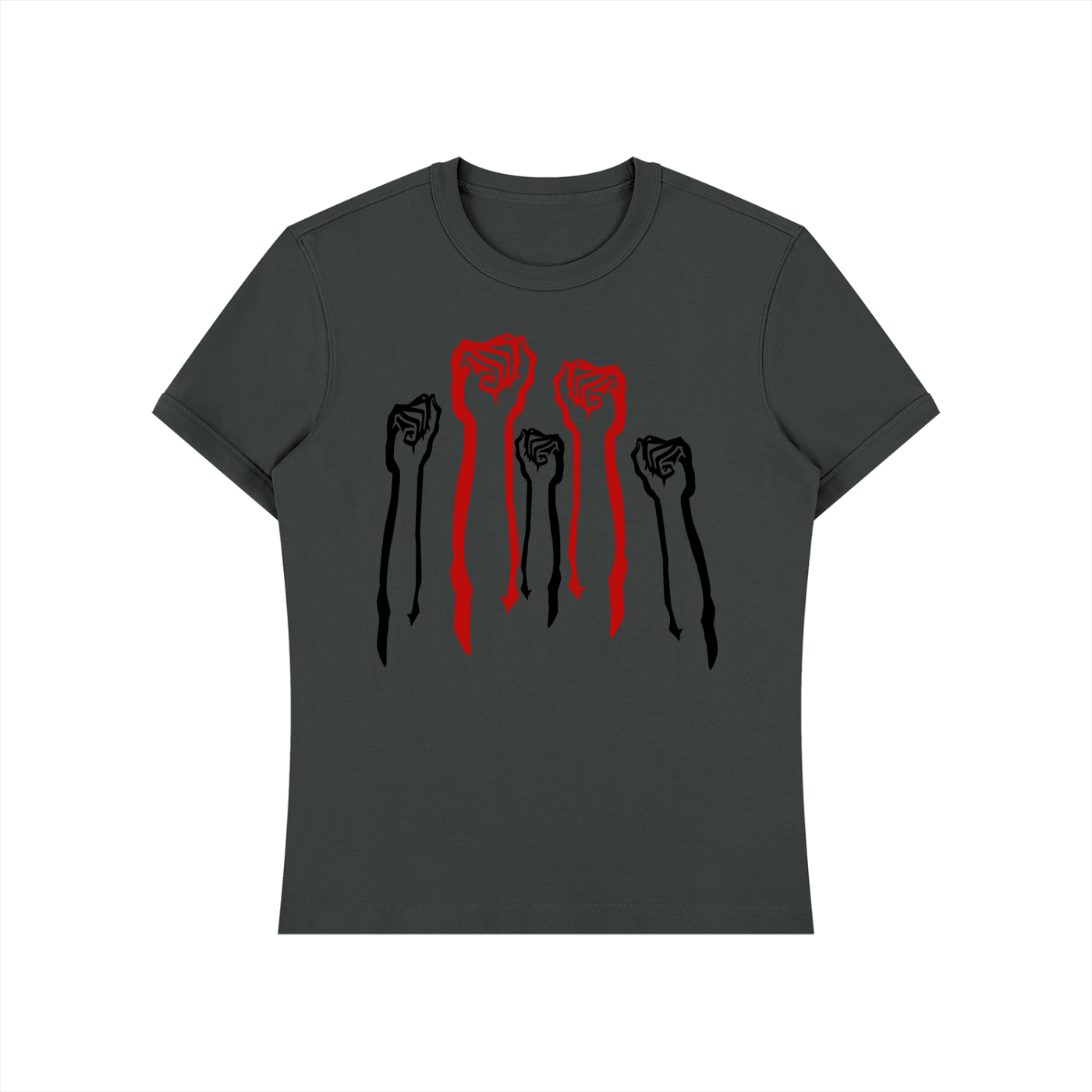 Heavyweight Slim Fit T-Shirt: raise A Fist In Unity