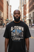 Men's Oversized T-Shirt: A-Town - Living The City Life - Allentown
