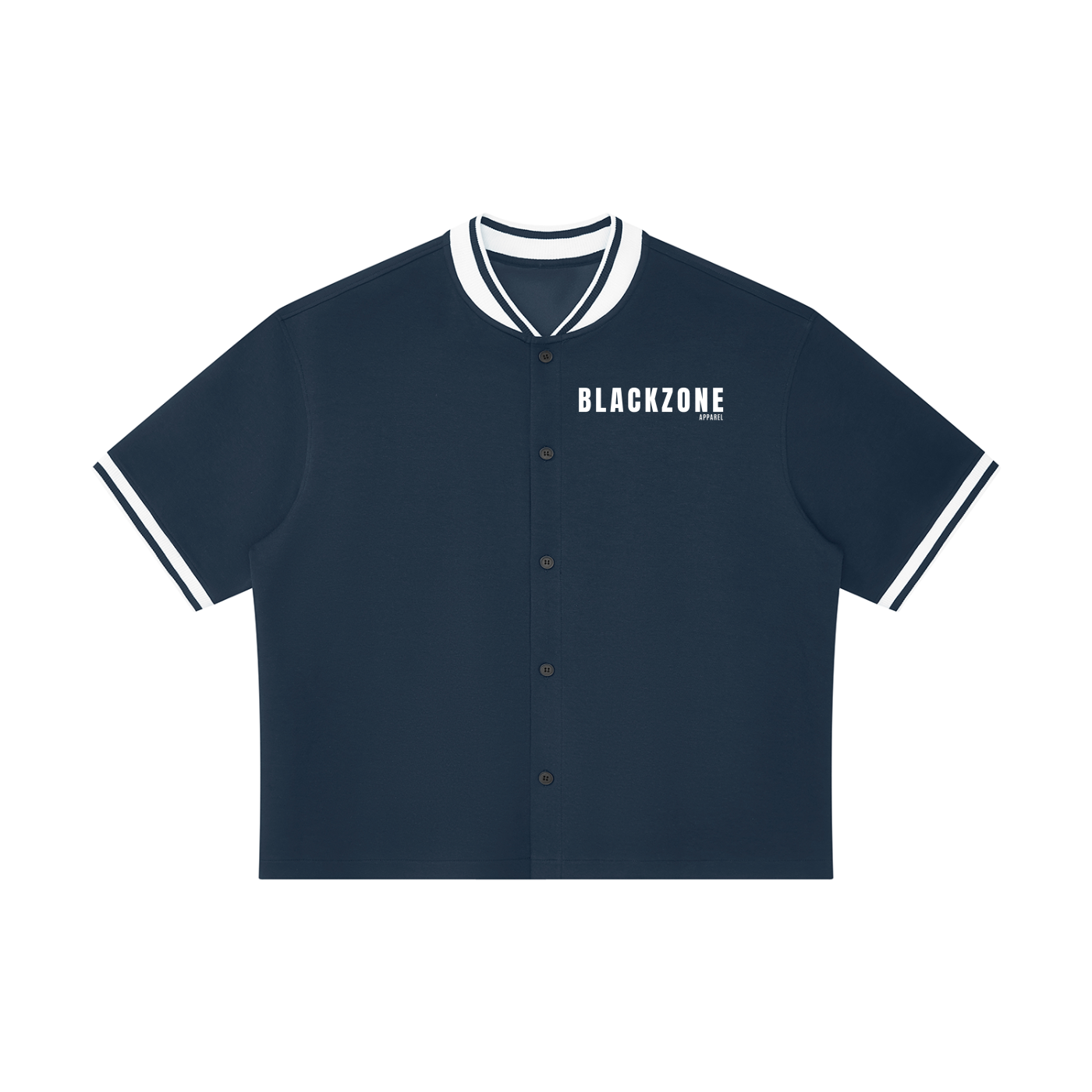 Oversized Baseball Jersey: Branded BlackZone