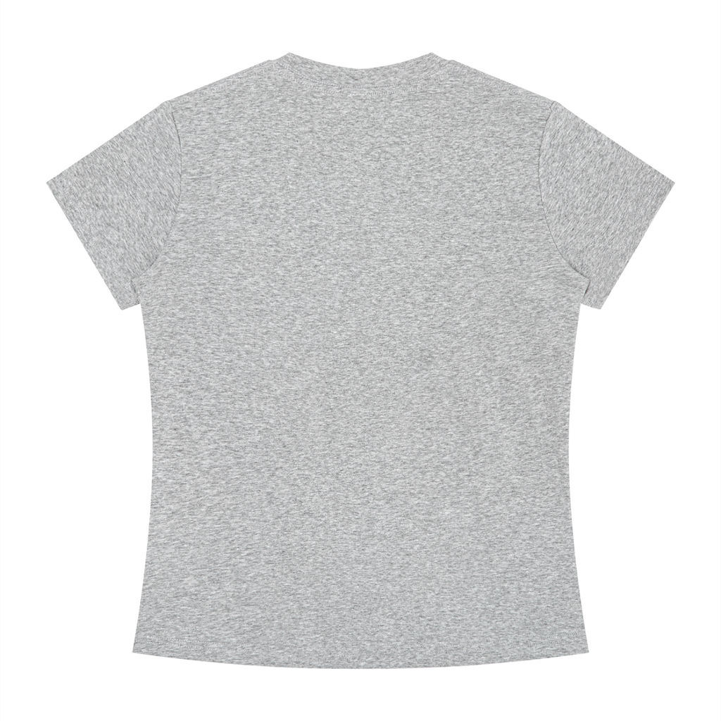 "How Is This My Life" Women's Slim Fit Crewneck T-Shirt