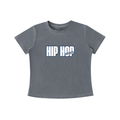 Hip Hop Culture Vintage Wash Slim Fit T-shirt: