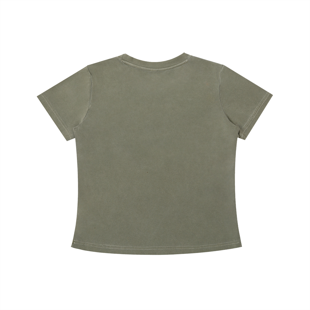 Hip Hop Culture Vintage Wash Slim Fit T-shirt: