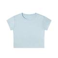 Woman's Snow Washed Crop Top