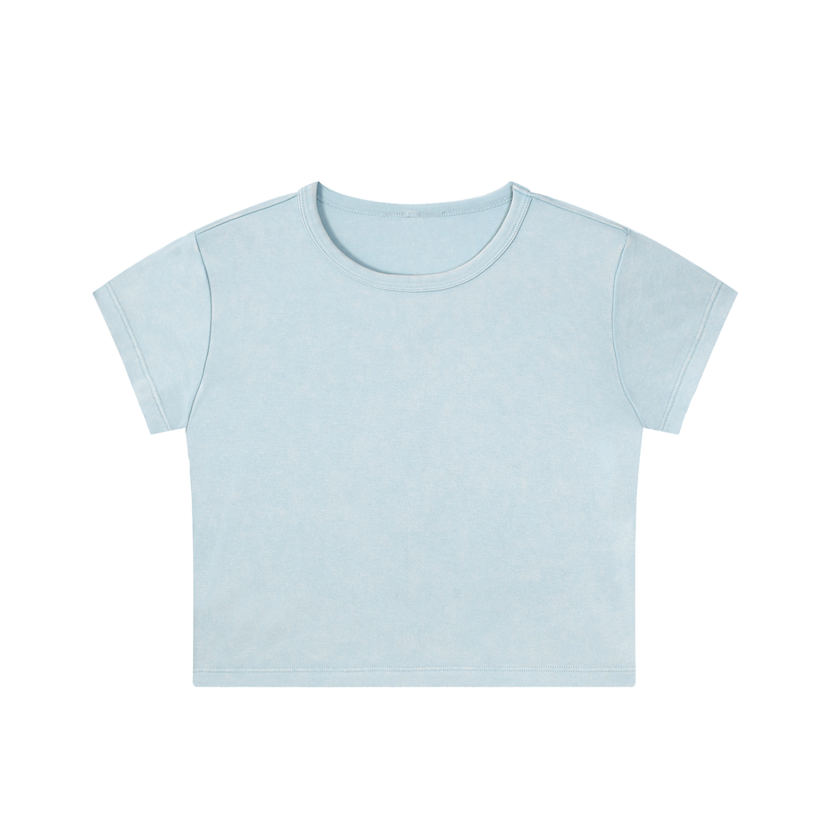 Woman's Snow Washed Crop Top