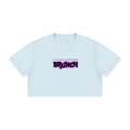 Women's Mineral Wash Cotton Crop T-Shirt