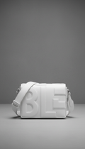 Whiteout Crossbody Bag With Bold Branding