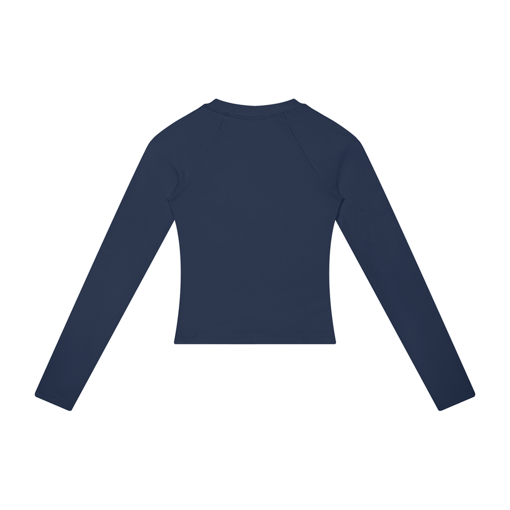 "How Is This My Life" Women’s Slim Raglan Long Sleeve T-Shirt