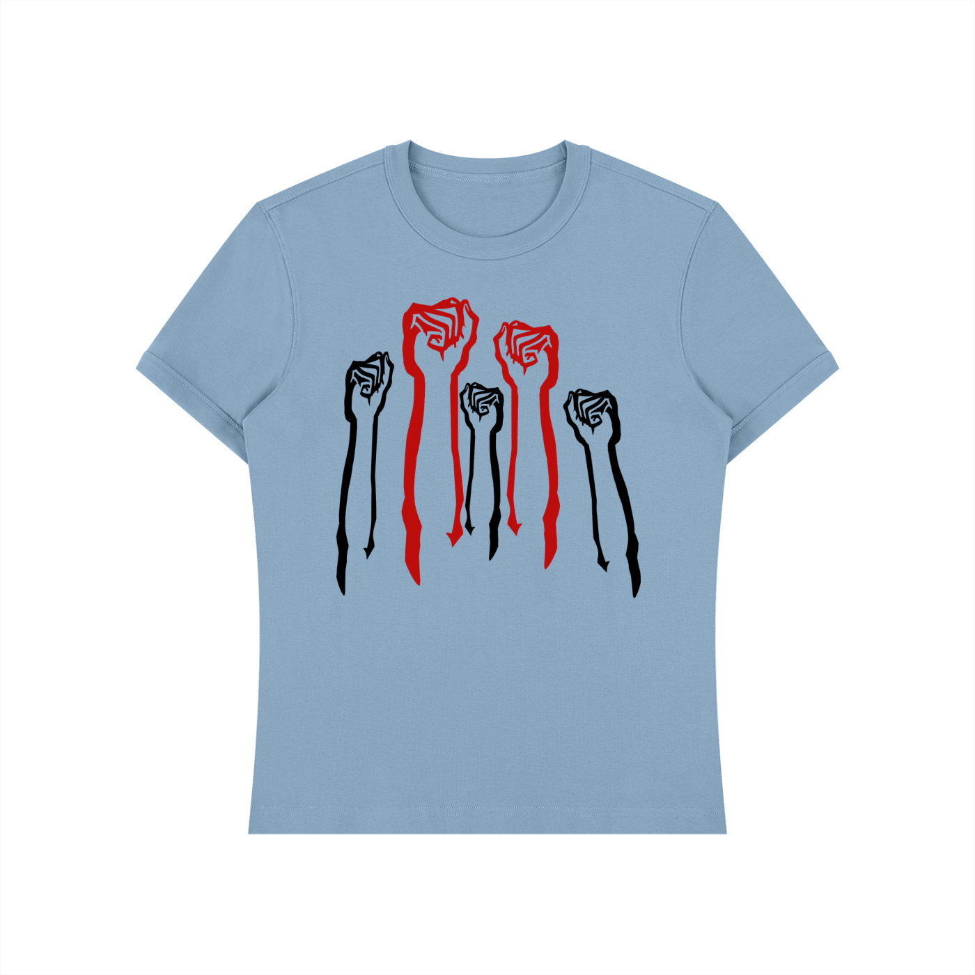 Heavyweight Slim Fit T-Shirt: raise A Fist In Unity