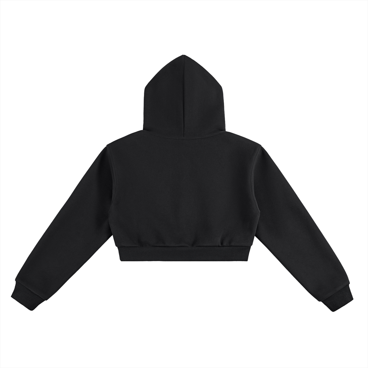 “XOXO” Essential Cropped Hoodie – Women’s 350 GSM Love Graphic