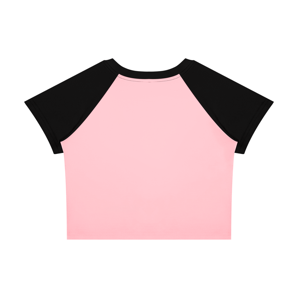 Women’s Raglan Color Block Baby T-Shirt: A-Town City Living