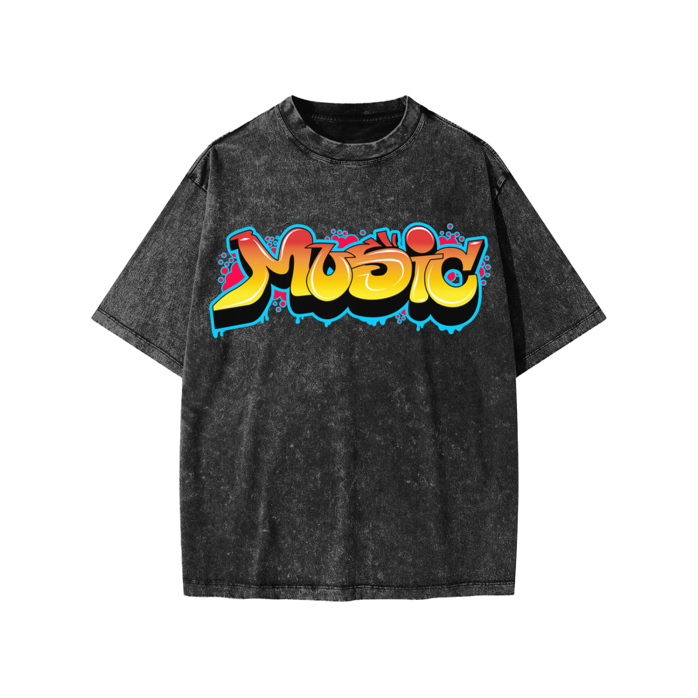 Boys Music Snow Washed Kids' T-Shirt