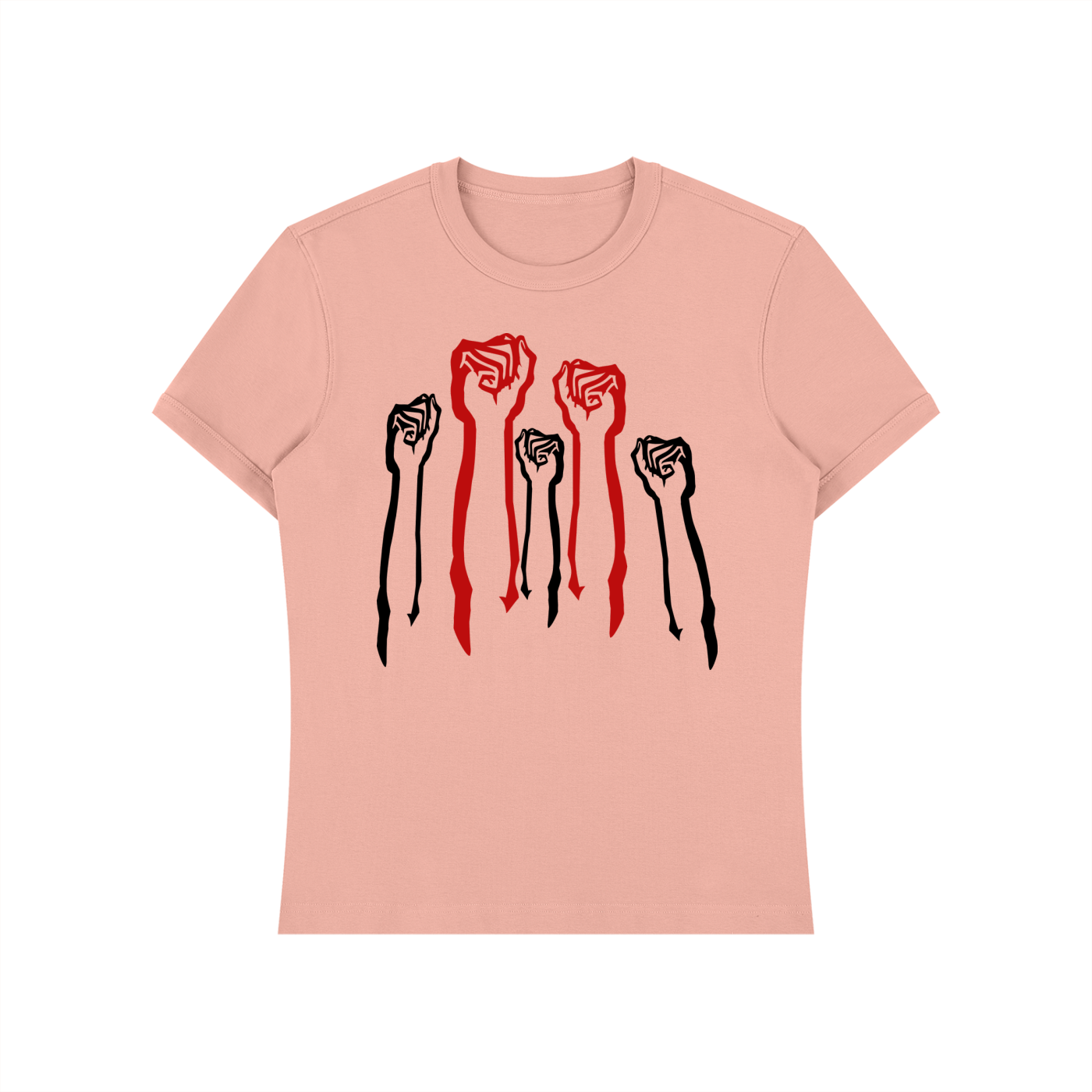 Heavyweight Slim Fit T-Shirt: raise A Fist In Unity