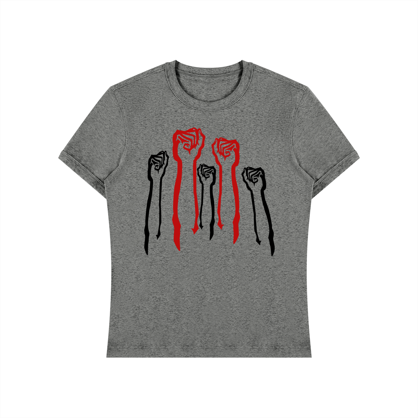 Heavyweight Slim Fit T-Shirt: raise A Fist In Unity